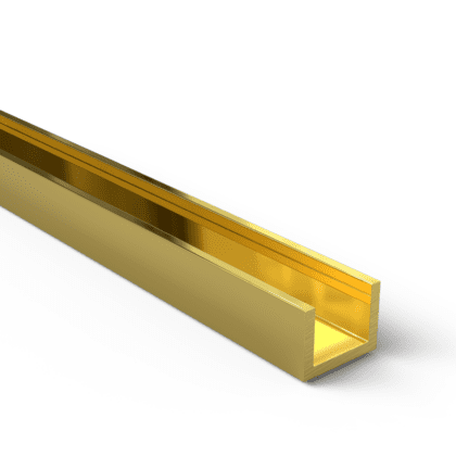 brass channel section